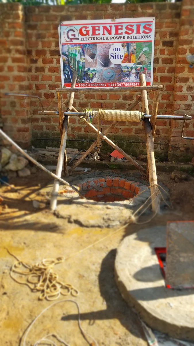MwamiMukasa1's tweet photo. We do;
Hand well digging
Sale solar and electric pumps
Borehole Drilling and fittings
Installation services
Well deepening (wells with low water volume)
Maintainance and repair
Find us in mukono SAAZA road or call 0772088247,0708658367
#cleanwaterforeveryone https://t.co/ek9S4ixA6N