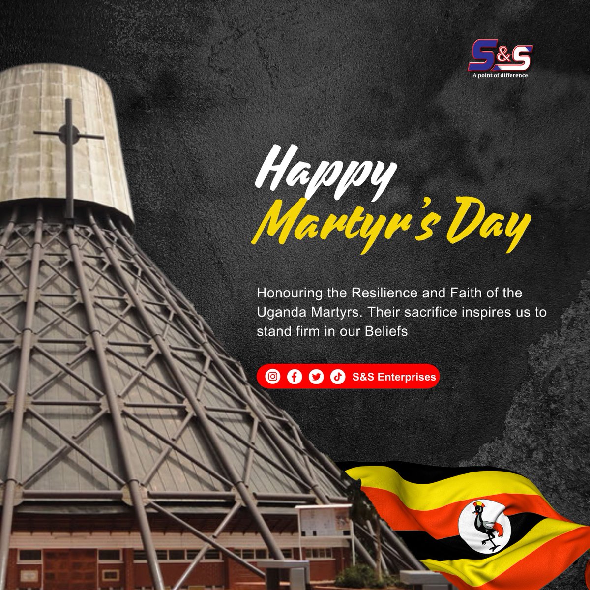 s_supermarkets's tweet photo. Honouring the Resilience and Faith of the
Uganda Martyrs. Their sacrifice inspires us to stand firm in our Beliefs
#SandS #SandSSupermarket #SandSRestaurant #SandSSaloon #SandSWashingBay #SandSInternetcafe #SandSAgencyBanking
Entebbe Smash Snapchat Kasarani Kasuku Musk Claudia https://t.co/rd034kZGgA