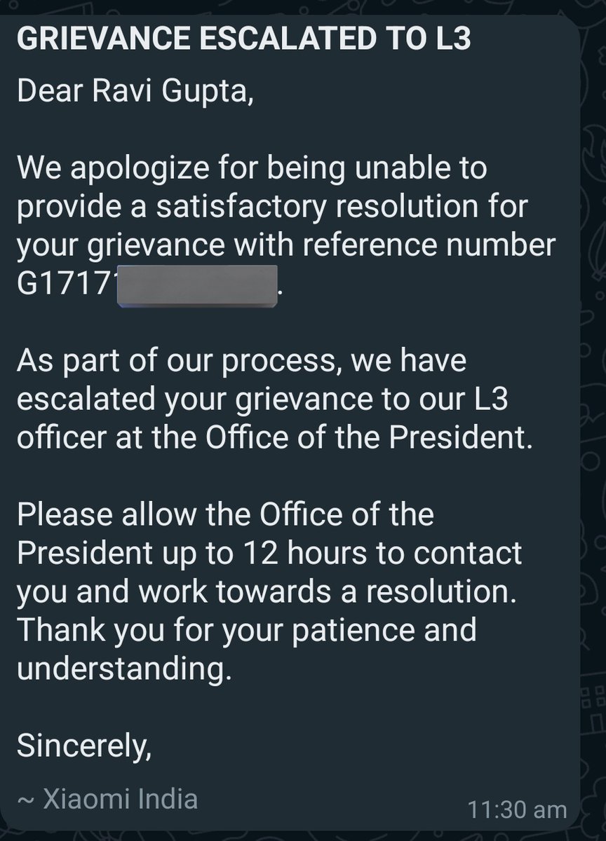 Raviguptaa2003's tweet photo. See this fc**g shit from @IndiaPOCO @POCOGlobal just for a spare part to repair my dead phone the @IndiaPOCO is escalating grievance to L2 &amp; L3. Its my 13th day of waiting. https://t.co/6R6Ucke4Hw