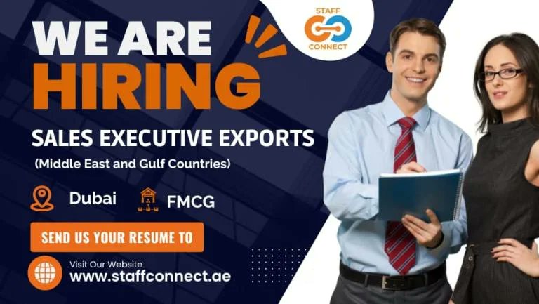 We Are Hiring For Sales Executive Exports (Middle East and Gulf Countries)

Apply Here:-  staffconnect.ae/job/sales-exec…

#staffconnectuae #salesexecutive #exportsales #middleeast #gulfcountries #dubaijobs #fmcgjobs #salescareers #internationalbusiness #jobopportunity #marketexpansion