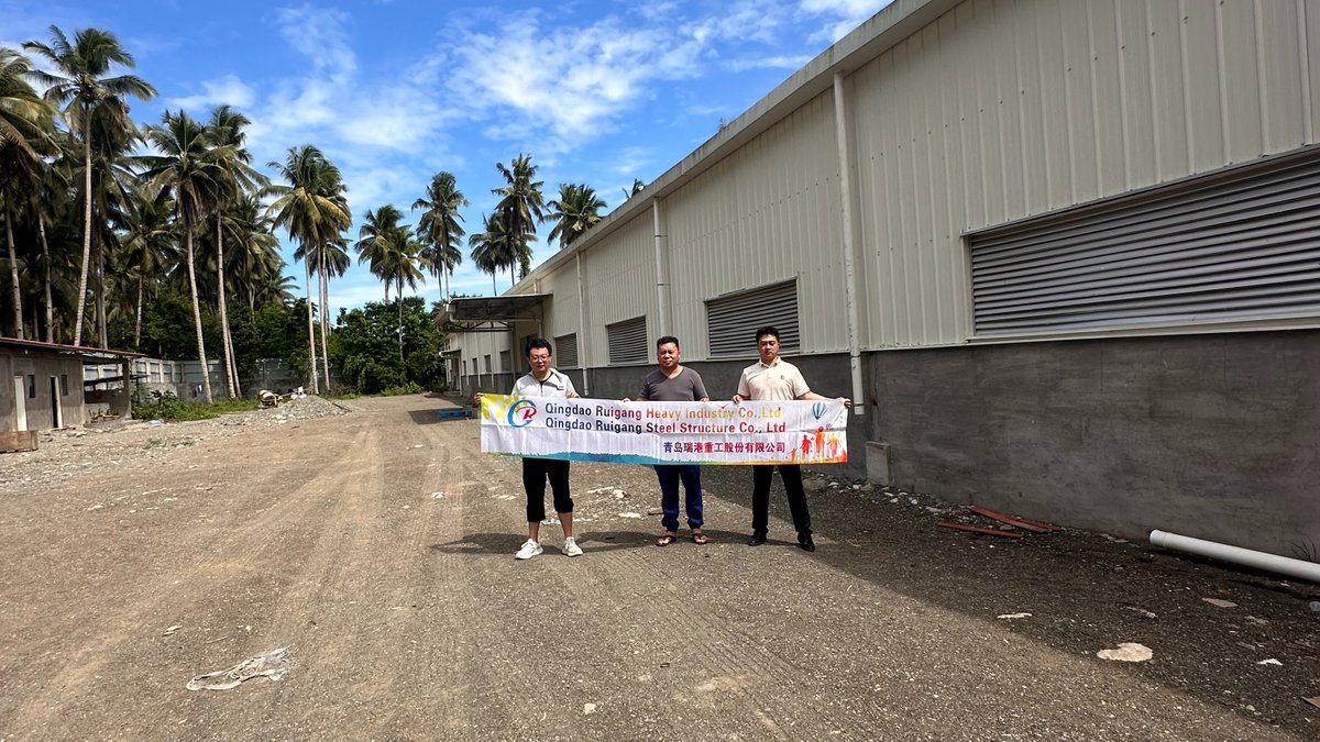 Qingdaoruigang's tweet photo. We are in Philippines now.📷
​If you need prefab steel structural buildings, like warehouse, poultry house, container house, please feel free to contact us for a face to face talk.📷📷
#structuralsteel #steel #steelstructure #steelerection #steelfab #steelfabrication https://t.co/DAfbIyFmsW