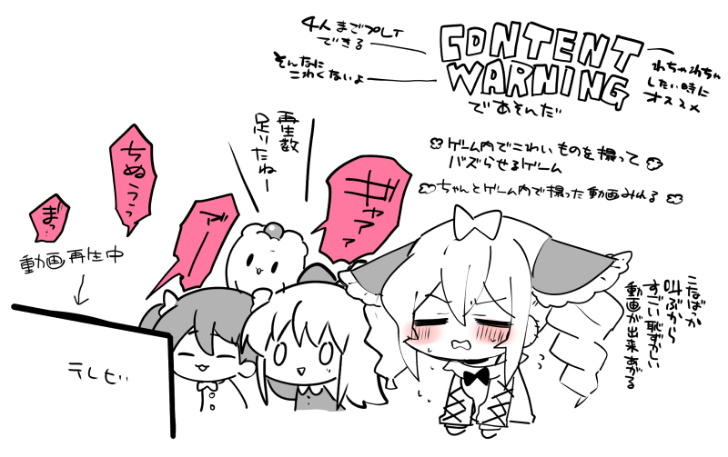 最近遊んだゲーム
Content Warning 