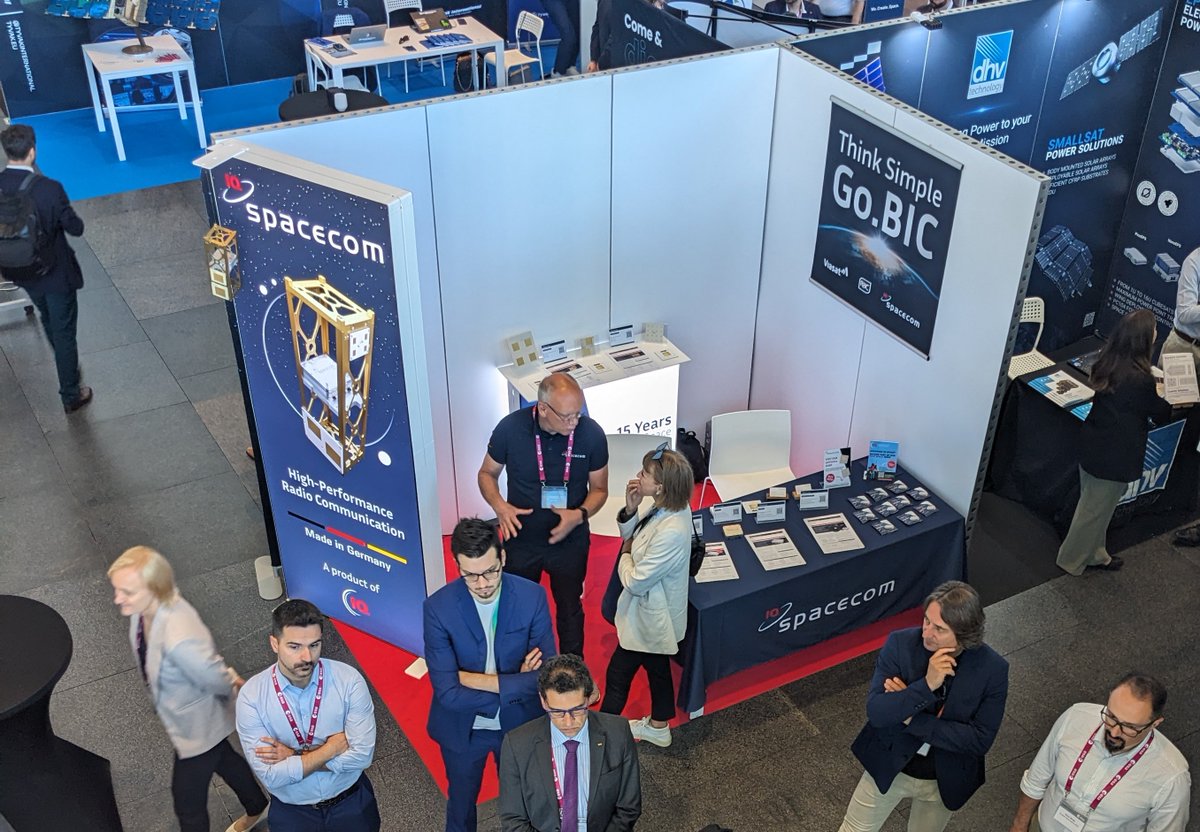 IQspacecom's tweet photo. What an incredible week at the #4SSymposium! 🙌 Thanks to everyone who visited our booth, attended our presentations, and connected with us. We're delighted to see the great interest in our technologies. 
Let's stay in touch: info@iq-spacecom.com
#IQspacecom #SpaceMadeInGermany https://t.co/qXdUtmMpJU