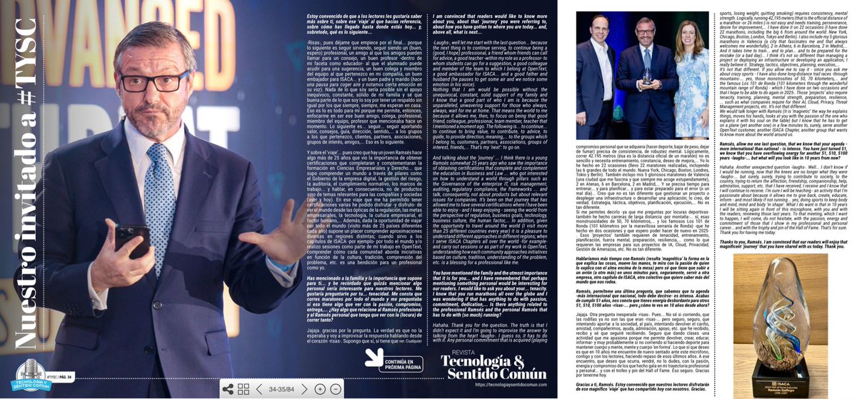Ramsés (@ramsesgallego) on Twitter photo Massive appreciation for the interview from the excellent team at <a href="/tysentidocomun/">Tecnología y Sentido Común #TYSC</a> that allowed me to talk about my journey, my passions, my Hall of Fame induction, my now and then... and what's next. Thx.
<a href="/OpenText/">OpenText</a> <a href="/OpenTextSec/">OpenText Cybersecurity</a> <a href="/ISACANews/">ISACA Global</a> <a href="/ISACABCN/">ISACA Barcelona</a> <a href="/Quantum_Assoc/">Quantum World Assoc.</a> <a href="/IEuniversity/">IE University</a> Massive appreciation for the interview from the excellent team at <a href="/tysentidocomun/">Tecnología y Sentido Común #TYSC</a> that allowed me to talk about my journey, my passions, my Hall of Fame induction, my now and then... and what's next. Thx.
<a href="/OpenText/">OpenText</a> <a href="/OpenTextSec/">OpenText Cybersecurity</a> <a href="/ISACANews/">ISACA Global</a> <a href="/ISACABCN/">ISACA Barcelona</a> <a href="/Quantum_Assoc/">Quantum World Assoc.</a> <a href="/IEuniversity/">IE University</a>