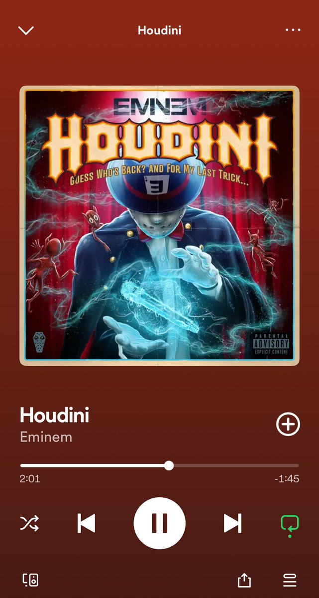 bryce_chisolm's tweet photo. So ready for the new @Eminem album. Hope there’s more fun songs on it like this. https://t.co/9KaeDO1XoO