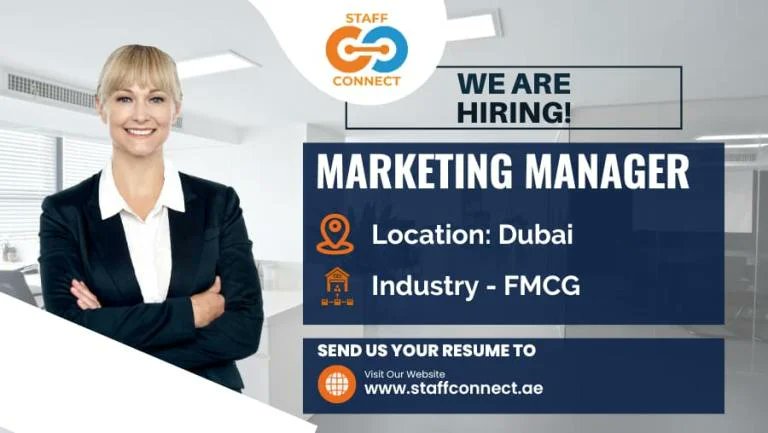 We Are Hiring For  Marketing Manager

Apply Here:-  staffconnect.ae/job/marketing-…

#staffconnectuae #marketingmanager #marketingjobs #dubaijobs #marketingcareers #brandmanagement #digitalmarketing #fmcgjobs #marketingstrategy #jobopportunity #marketresearch #advertising #leadership