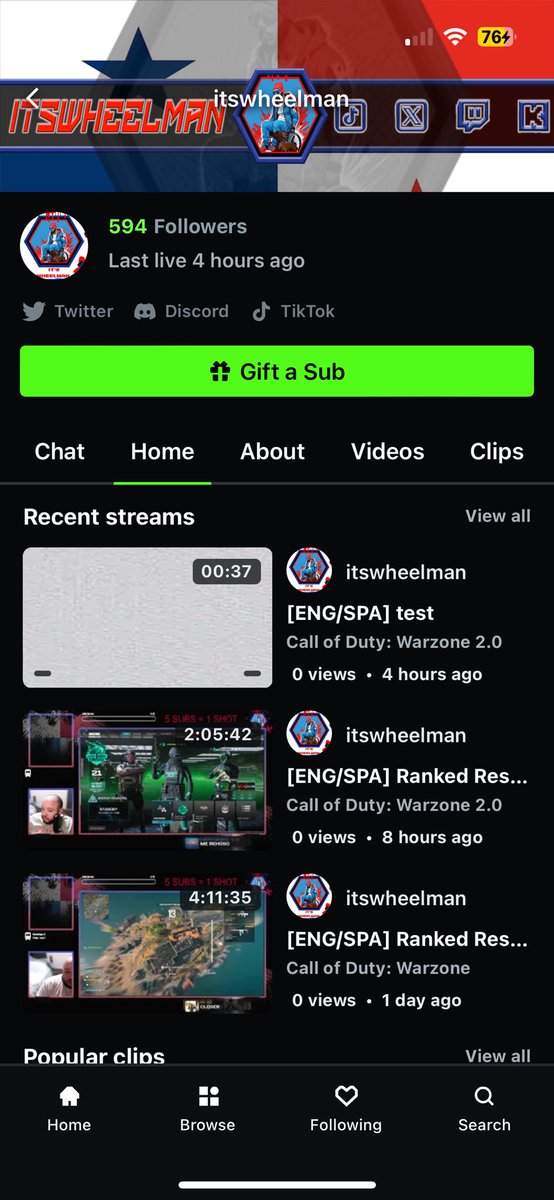 ItsWheelman_'s tweet photo. 6 away from 600? Can I wake up to it? 
💚 https://t.co/607BbgEfOr