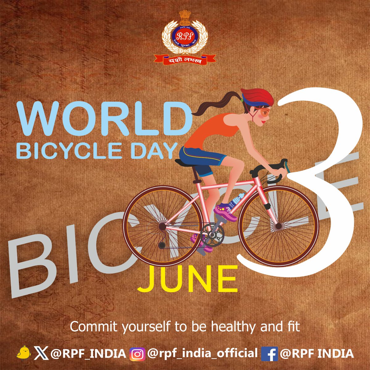 #Cycling is GOOD for your wallet, BETTER for your health, and EXCELLENT for our planet. Let’s pedal towards a greener & healthier future! #WorldBicycleDay #CycleForHealth #GreenTravel @RailMinIndia