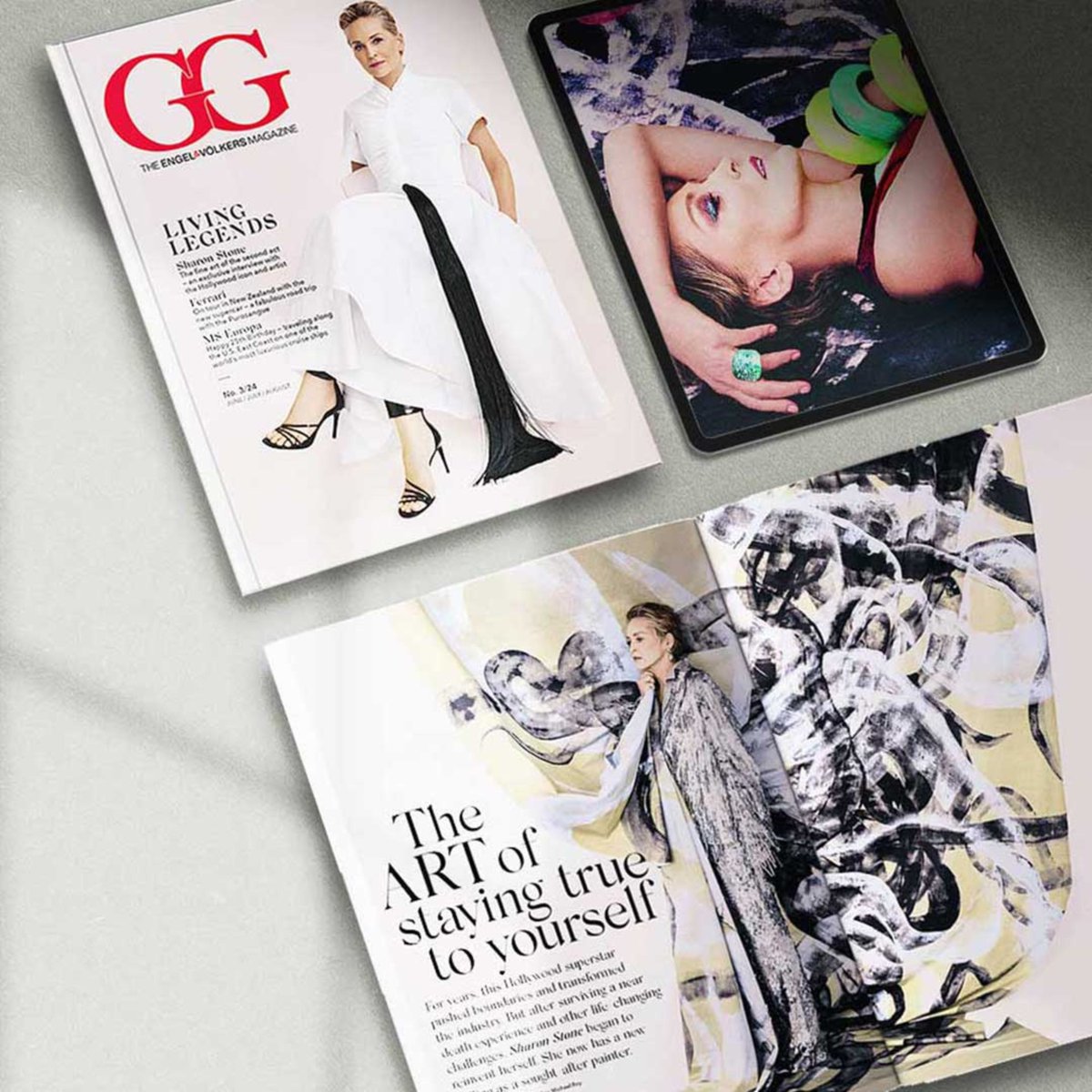EngelVoelkersHQ's tweet photo. The new issue of GG Magazine is out now!

You can pick up your copy of the latest GG in your local Engel &amp; Völkers Shop, or simply download the online version at https://t.co/zPM256zK1V

#ggmagazine #engelvoelkers #outnow #newissue #livinglegends https://t.co/kBCUVc0p6E