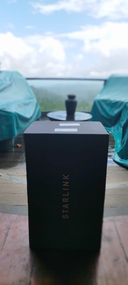 Denise_Castelli's tweet photo. Thank you @elonmusk now we have amazing Wi-Fi connection in our remote Balinese jungle abode #starlink https://t.co/du8p99GU7U