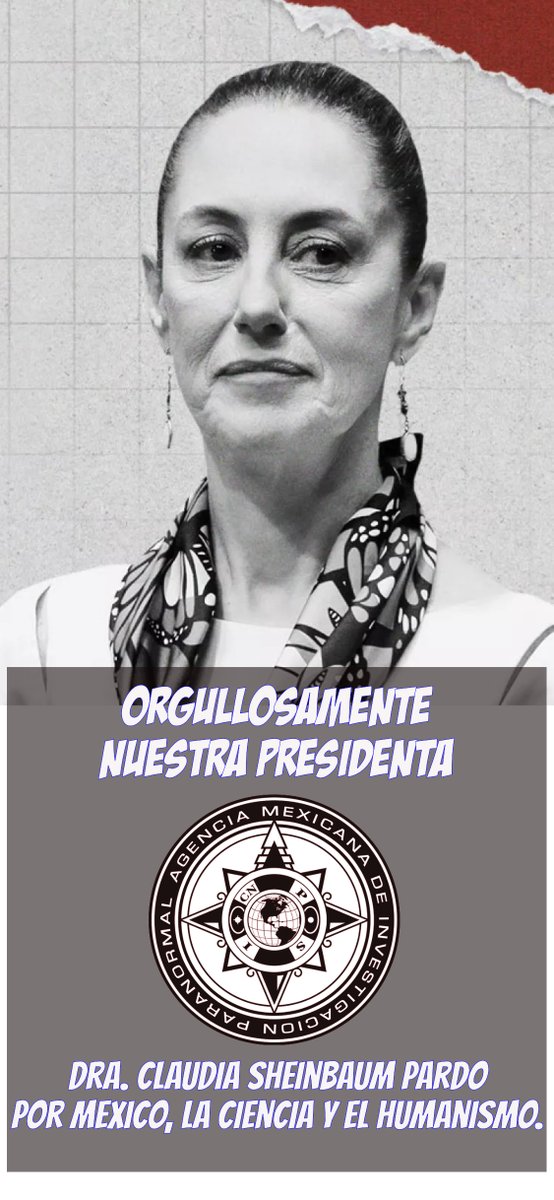 amiparanormal's tweet photo. Por un México científico, humanista, profesional y responsable #AMIParanormal y sus #AgentesDeNegro celebramos con mucho orgullo el triunfo de #ClaudiaPresidentaDeMéxico2024 @Claudiashein https://t.co/qsXXClTDuq