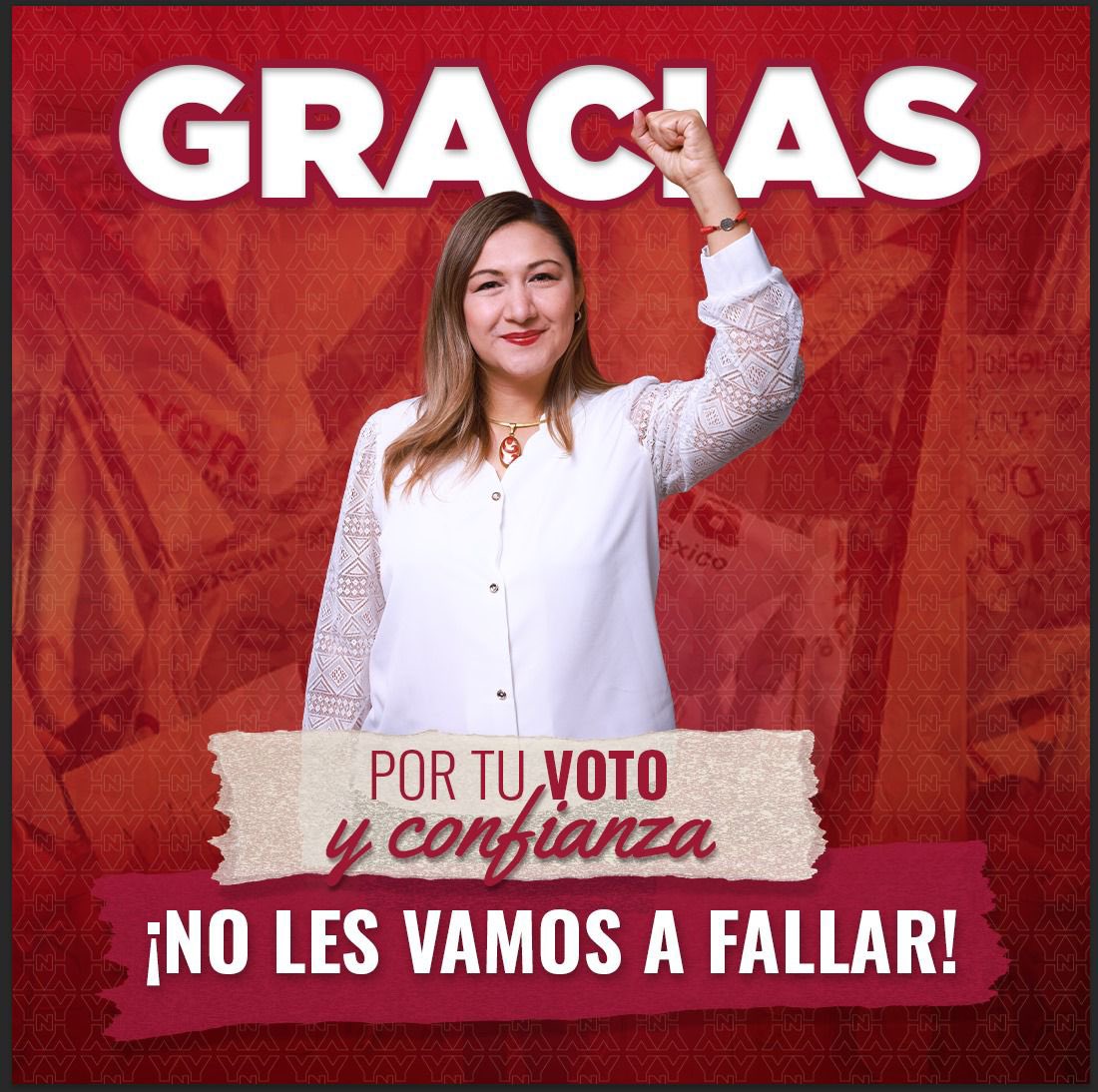 ¡Ganó Azcapotzalco, ganó la esperanza! ♥️

Muchas gracias por tu voto y tu confianza. No te voy a fallar.