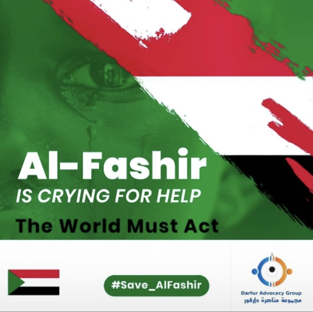 The city of Al-Fashir in North Darfur has been under continuous attack for more than three weeks. The Rapid Support Forces are constantly bombarding residential areas, leaving civilians in dire conditions. Civilians are in urgent need of assistance. The world must act now!