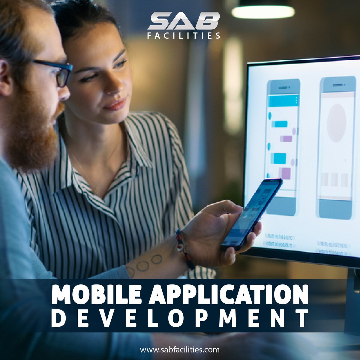 Revolutionize your business with our mobile app development services. Contact us today!
.
.
#mobileapplictiondevelopment #sabfacilities #mobileapplicationdesign