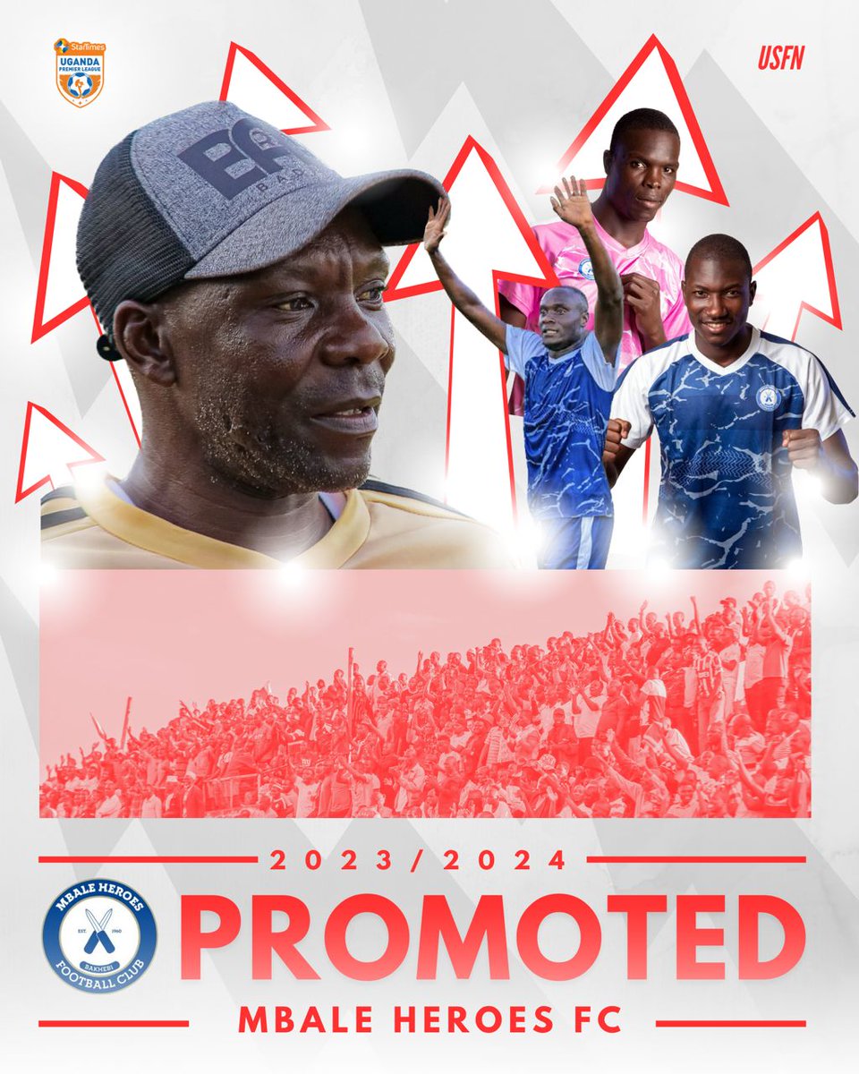 usfn_ug's tweet image. Mbale Heroes FC back to the top tier — an impressive achievement
3rd placed in the @FUFABigLeague 2023/2024🔥😍

📸 Courtesy
#USFN | #ForTheFans