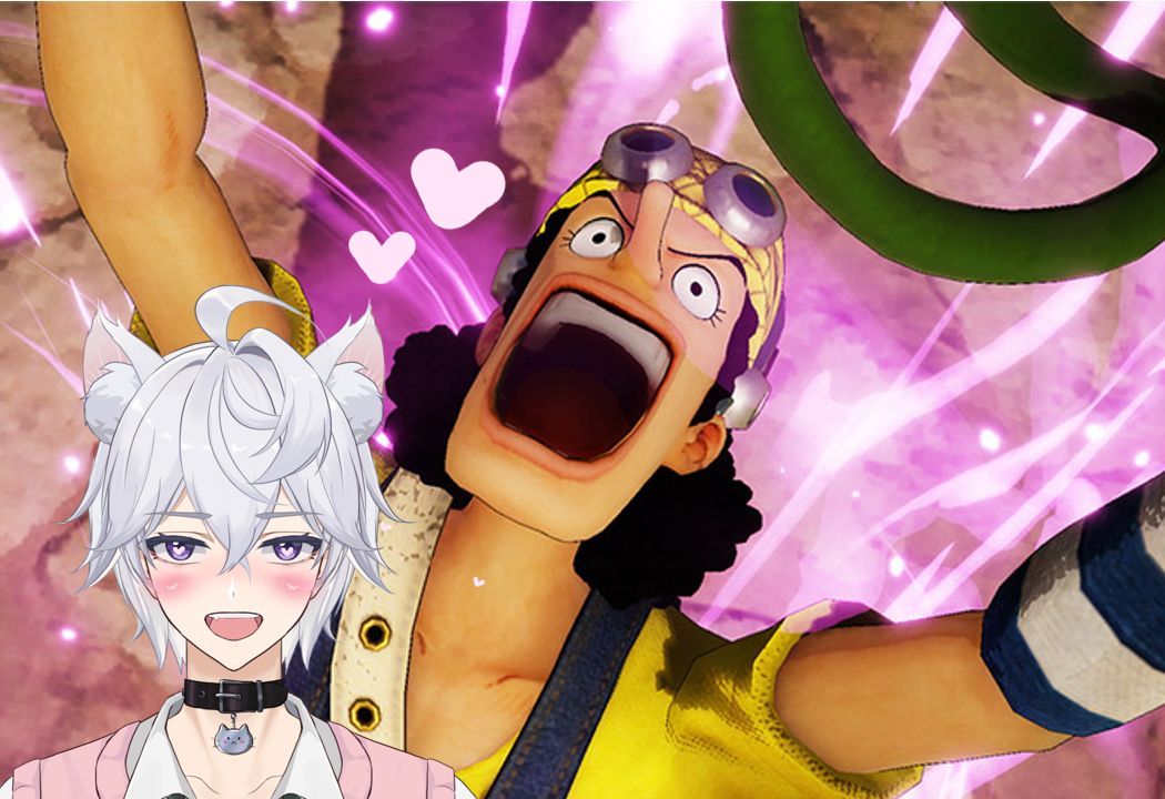 Nekoshabie's tweet photo. Attention Cool Cats! I have wonderful news! I will no longer be perusing Ganyu and Hastune Miku, I will be persuing my one and only love, USOPP! https://t.co/Lq0z9xfxhn