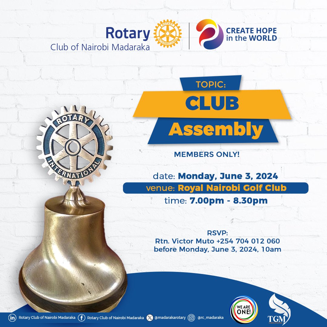 Rotary Club of Madaraka tweet media