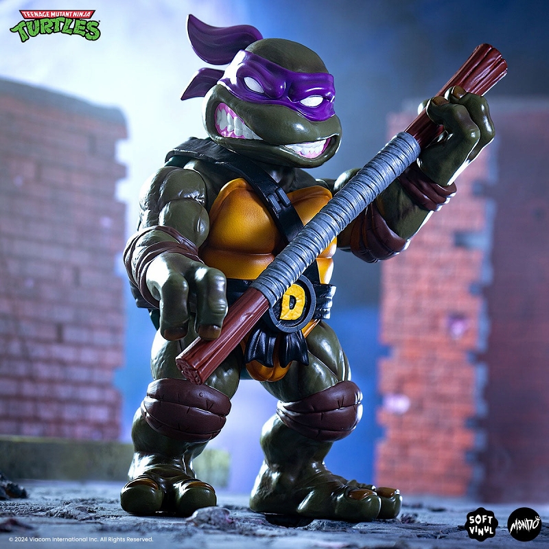 サイドショーとMONDOにより、タートルズがソフビフィギュアになって