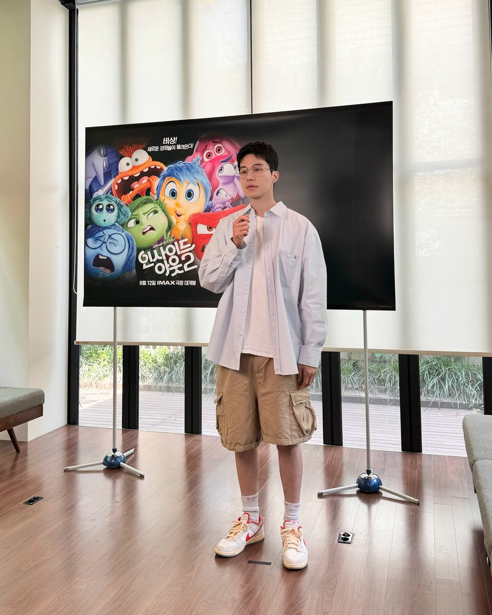 디즈니·픽사 애니메이션 영화 <인사이드 아웃 2> 스페셜 카메오 더빙 캐스트 참여로 깜짝 소식을 알린 동욱 배우 🎮 오는 6월 12일(목) 개봉하는...