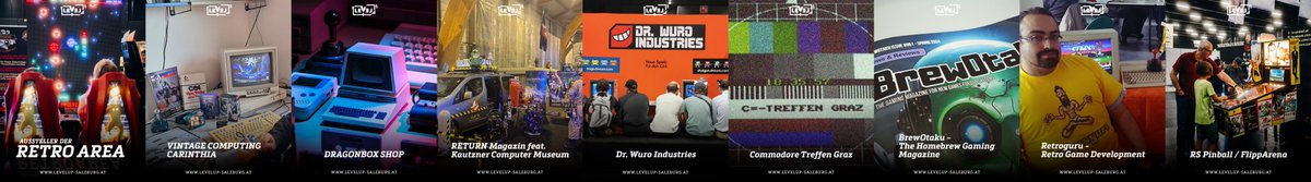 Bereit für Nostalgie pur, in unserer Retro Area? 👾 

<a href="/DragonBoxShop/">DragonBox Shop</a> 
<a href="/return_magazin/">RETURN Magazin</a> feat Kautzner Computer Museum
<a href="/DrWuro/">Dr. Wuro Industries</a>  
<a href="/brewotakumag/">BrewOtaku Homebrew Retro Gaming Magazine</a>  - The Homebrew Gaming Magazine
<a href="/RGgamedev/">Retroguru</a>  Retroguru - Retro Game Development
<a href="/RSPinball/">RS-Pinball GmbH (Stefan Riedler)</a>
Vintage Computing Carinthia
Commodore Treffen Graz