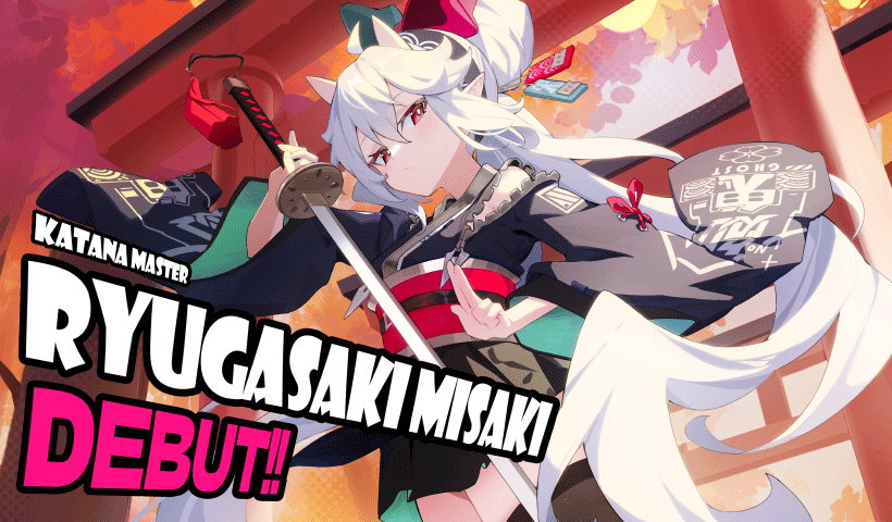 AstralParty_'s tweet photo. Ryugasaki Misaki, Katana Master – No.2 Character of Season 2, is coming soon! 
Have a better chance to get her in Katana Master Rate Up event! https://t.co/etRRMQUwJC