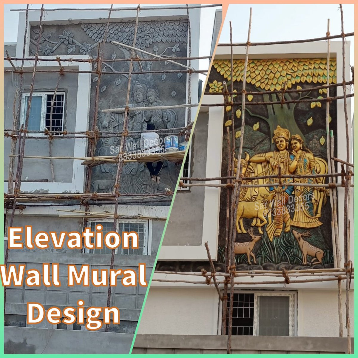 sarwalldecors's tweet photo. Elevation Radha Krishna Mural Design @Mallampet
*
*
*
#elevationradhakrishnamurals
#frontelevationdesign
#radhakrishnawalldesigns
#cementmural
#wallpainting
#elevationmurals
#krishnafrontdesign
#muraldesignforelevation
#3dwallmurals
#mallampet
#BachupallyApartments
#villas https://t.co/h6tlc9QrC1
