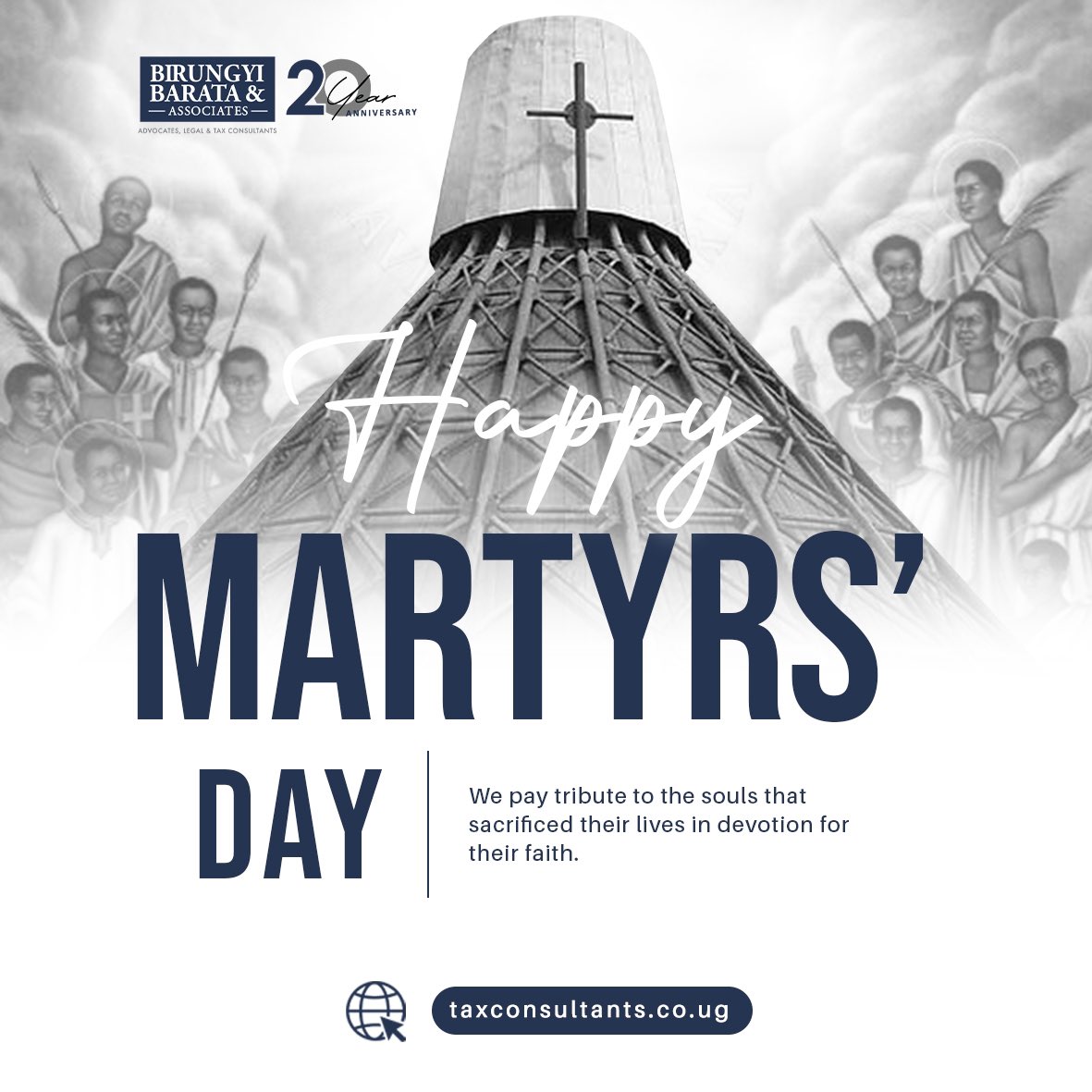 birungyibarata's tweet photo. Today, we commemorate the courageous Uganda Martyrs, whose unwavering devotion has sown the seeds of faith in our cherished Christian principles. On this Martyrs' Day, we extend our warmest wishes to each and every one of you. #Martys24 https://t.co/gTDFhXc8fp