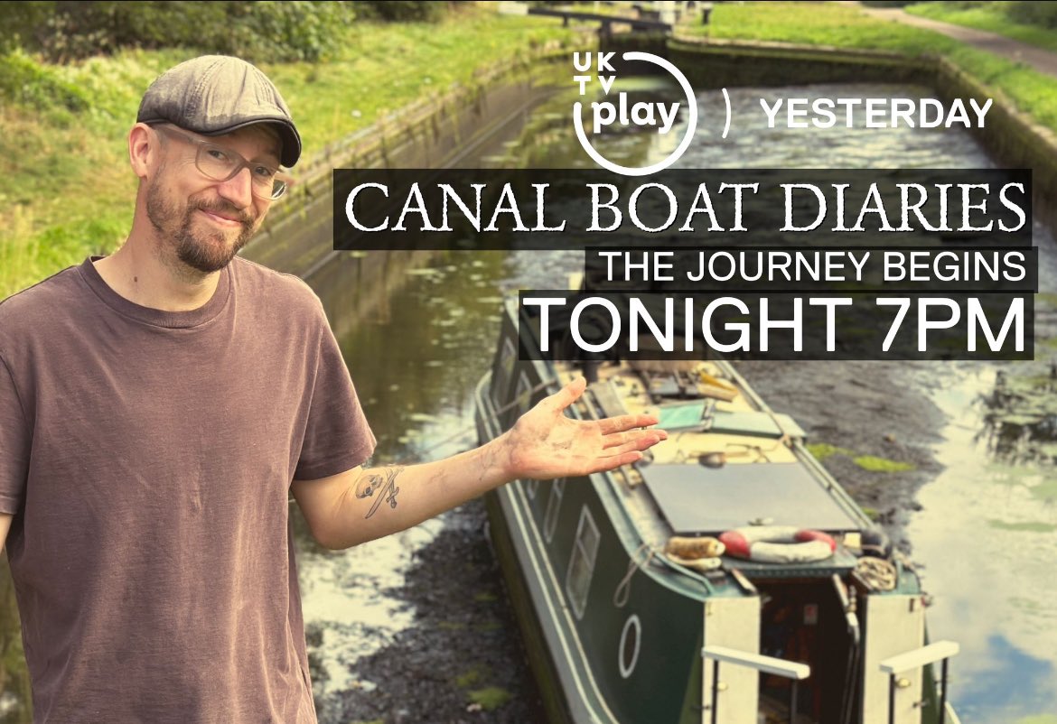 HaloVue's tweet image. Take a break from this busy life and drift away into a slow way of life with #canalboatdiaries tonight at 7pm on @UKTV #Yesterday