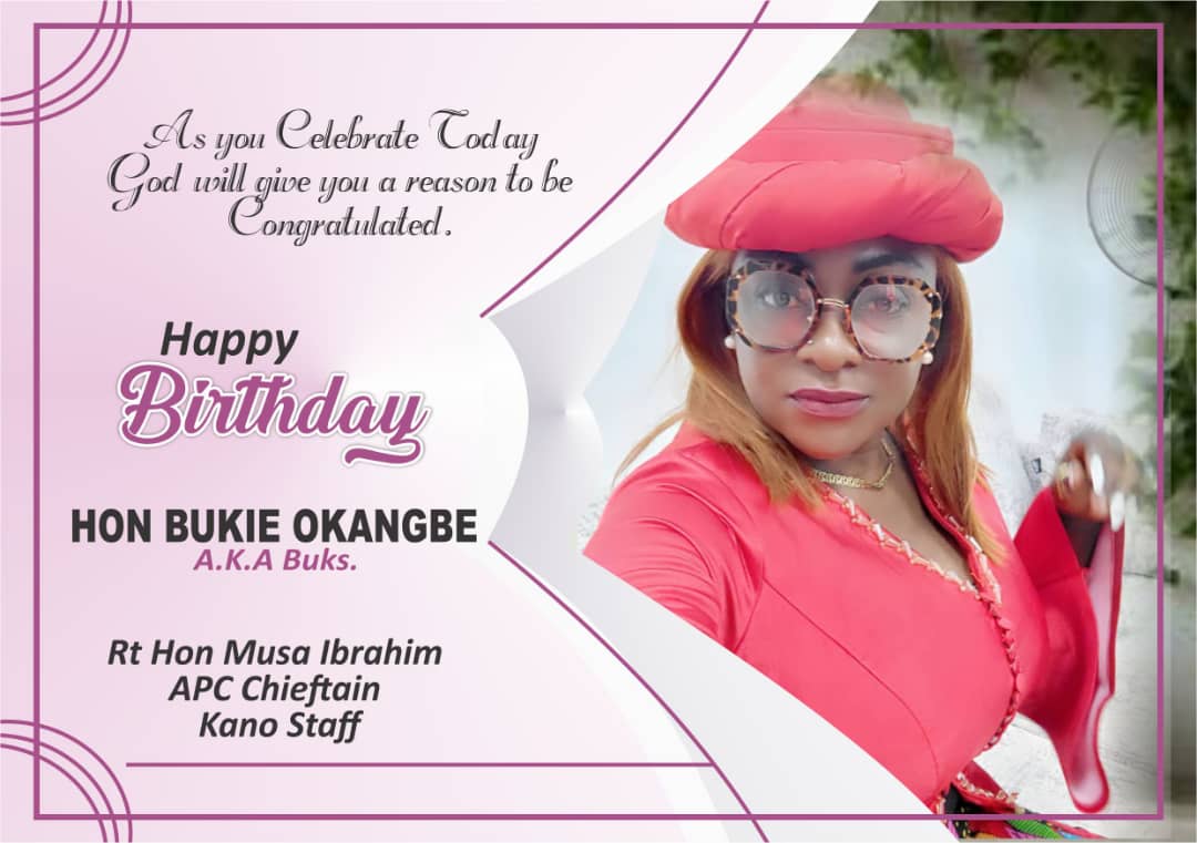 Happy birthday to an exemplified leader, with sincerity of purpose truthful and a core progressive. As today mark another auspicious day in your existence, May your New age continue to open more doors of happiness, success & positive accomplishment. Happy Birthday @Bmokangbe