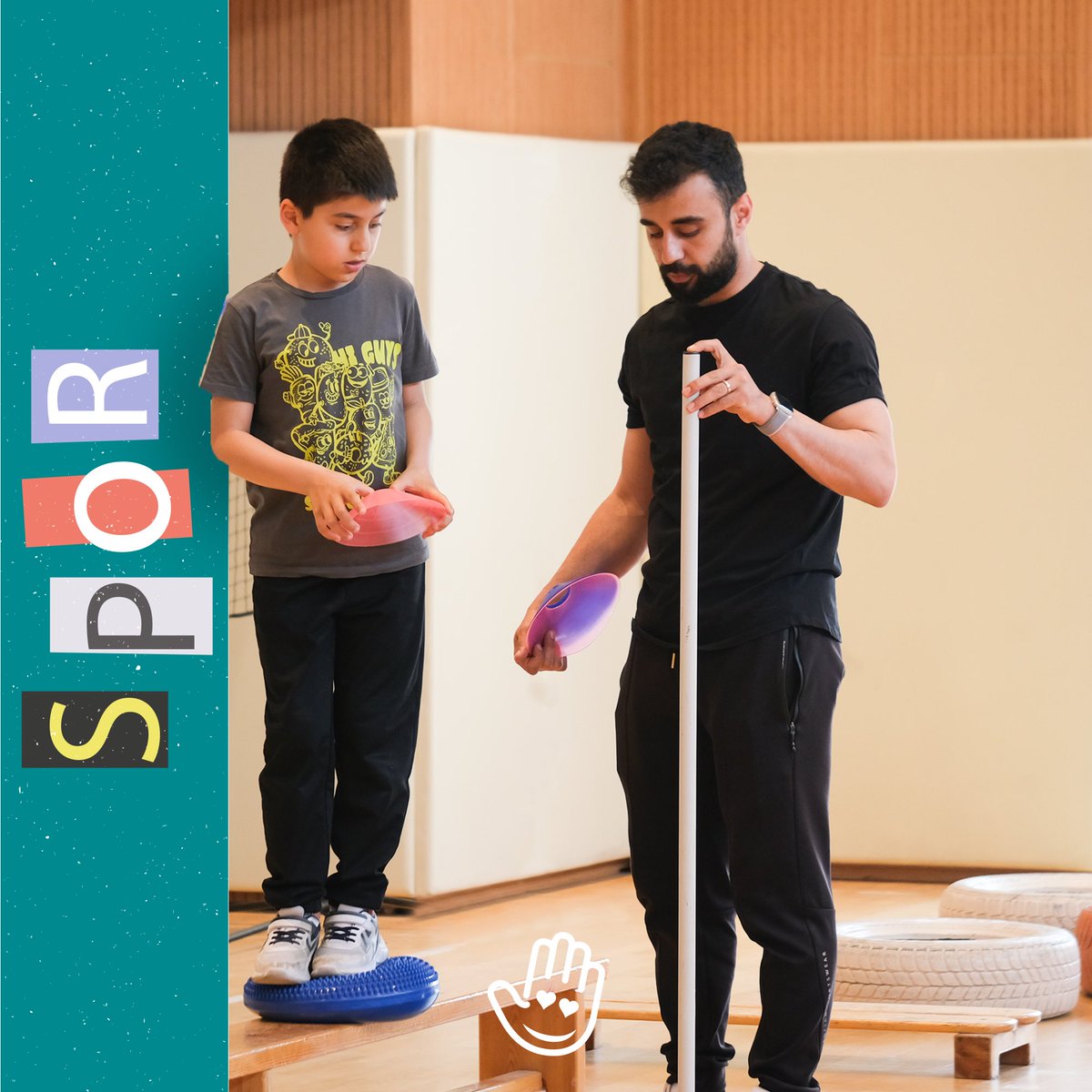 sobeotizm's tweet photo. Haftaya sporla başlıyoruz. ☺️

| #otizm #autism #sobeotizm #sporterapi https://t.co/PAJcr02L3a