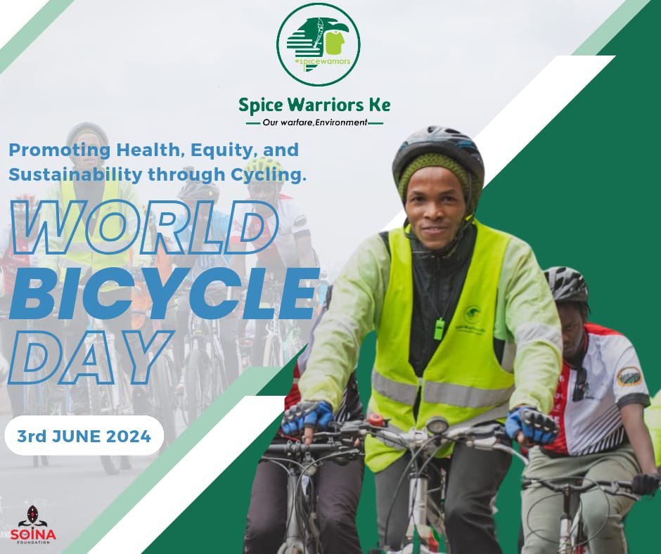 🌍🚴‍♀️ Happy International Bicycle Day! 🚴‍♂️🌍 Today, we celebrate the bicycle - a symbol of sustainable, affordable, and eco-friendly transportation. Let's pedal towards a greener future! 

#SpiceWarriorske #InternationalBicycleDay   #SustainableTransport #EcoFriendly #GreenFuture