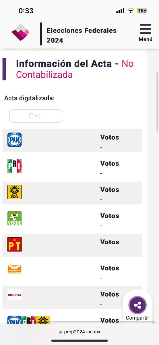 AleFa29's tweet photo. @ryo_hermoso HAY MUCHAS ACTAS QUE NO ESTÁN CONTABILIZADAS ‼️‼️ HAGAMOS RUIDO TODOS @INEMexico NO SEAS UN VENDIDO‼️‼️ 
VOTO X VOTO https://t.co/SpSnV1yjMW