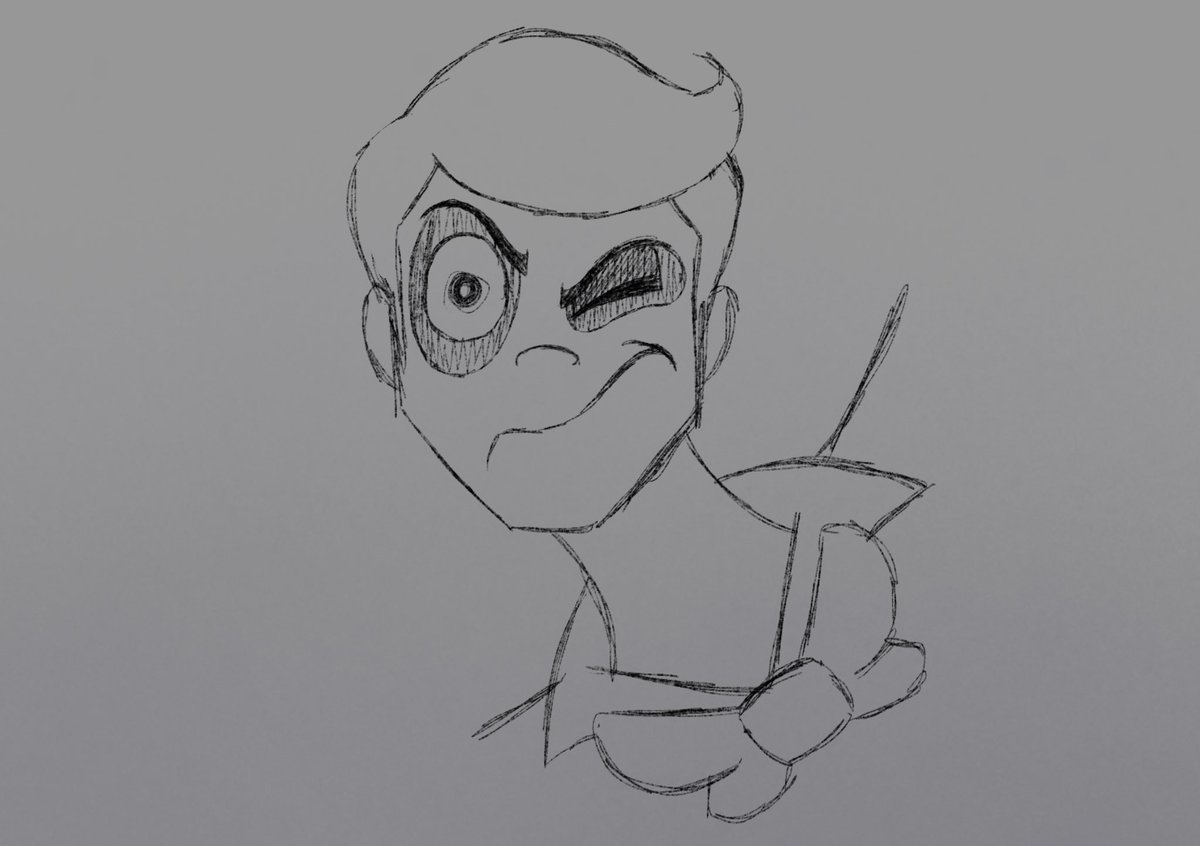QUILL00N's tweet photo. Updating my principal design. I’m kind of divided whether or not I want to give him eyes… but here’s one version I came up with

WIP https://t.co/5CfNrFz4DQ