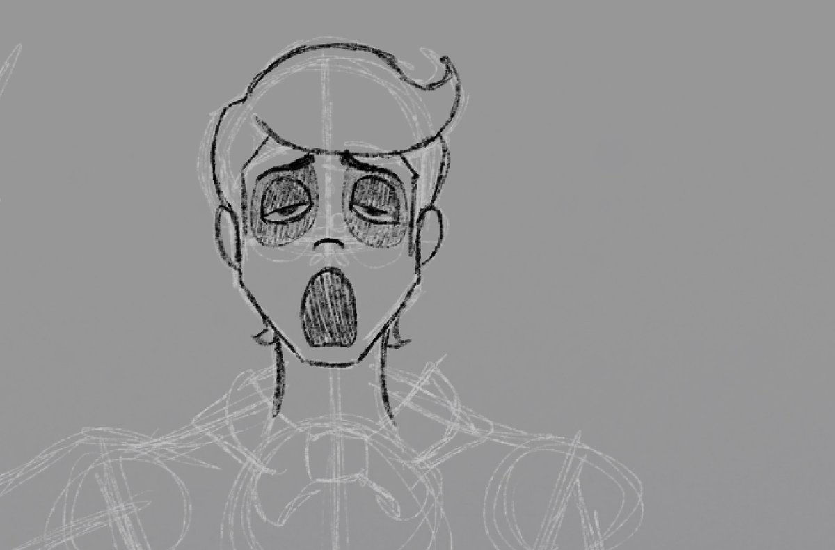 QUILL00N's tweet photo. Updating my principal design. I’m kind of divided whether or not I want to give him eyes… but here’s one version I came up with

WIP https://t.co/5CfNrFz4DQ