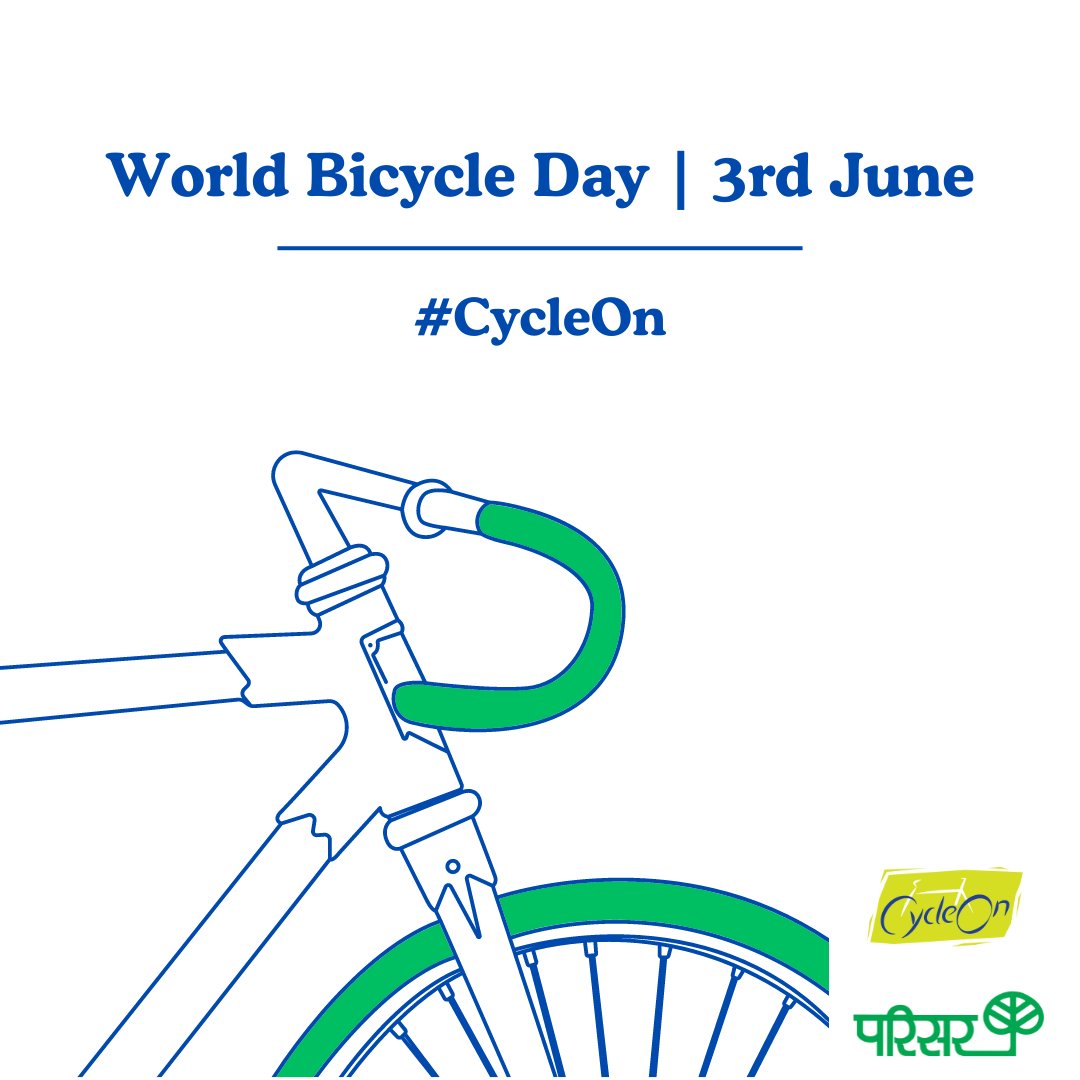 parisarpune's tweet photo. Pedal your way to a healthier you, for cooler cities, reduced carbon emissions, cleaner air, liveable cities and a whole lot more...
🚴♂️ #WorldBicycleDay #CycleOn
@CyclePlanPune @PMCPune @UNHABITAT @UNDPClimate @WHO https://t.co/VZGjNiIBFL