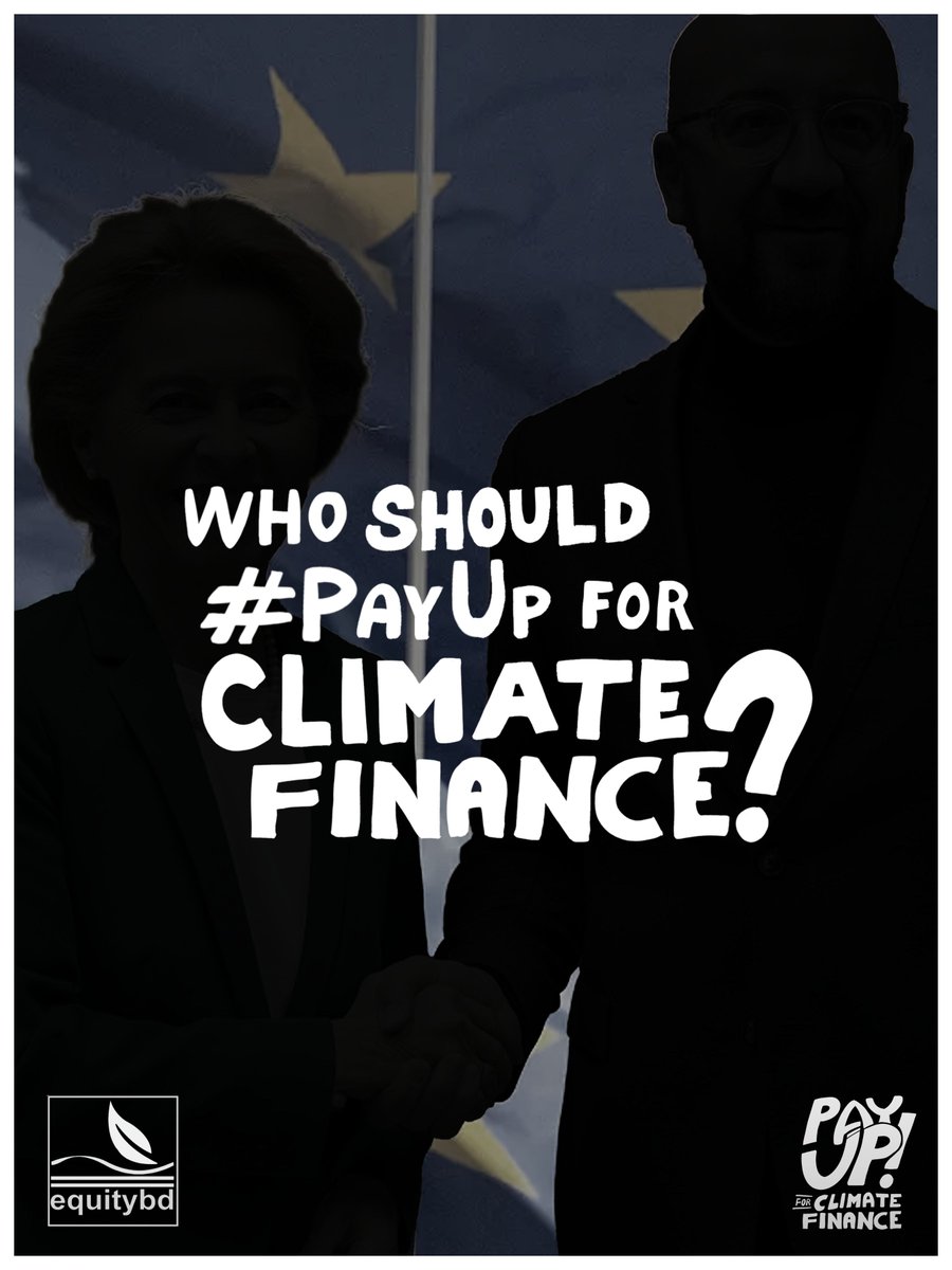 JiabulKarim's tweet photo. It's past time for the @G7 to #PayUp their @UNFCCC pledges💰 As the #NCQG deadline nears, they must scale up their commitments beyond the failed $100B/year promise set over a decade ago.
@JustinTrudeau
@RishiSunak
@JoeBiden
@EmmanuelMacron
@RezaKChyBD
@equity_BD https://t.co/zXGkwLiWyj
