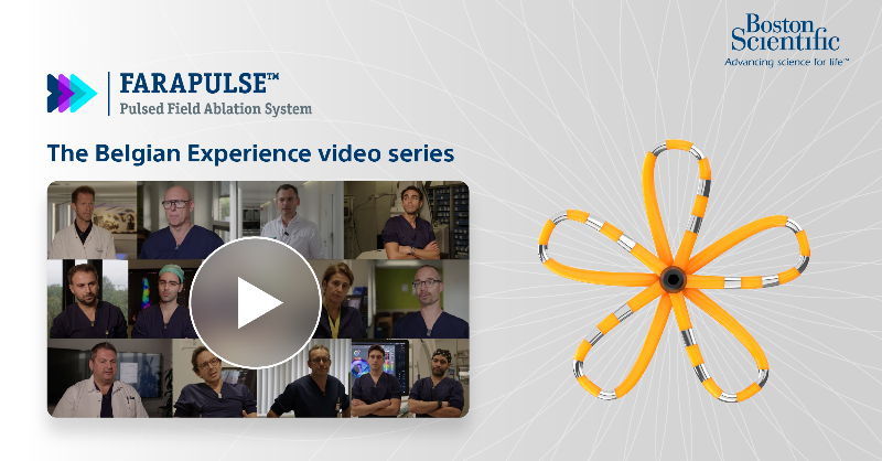BSC_EU_Heart's tweet photo. FARAPULSE™ #PFA System is a complete PFA solution for PVI, evolving the standard of care for AF with transformative technology used in over 70K patients worldwide. 
Click to discover the real-world experiences of renowned Belgian Physicians using our system.
#EP #Epeeps