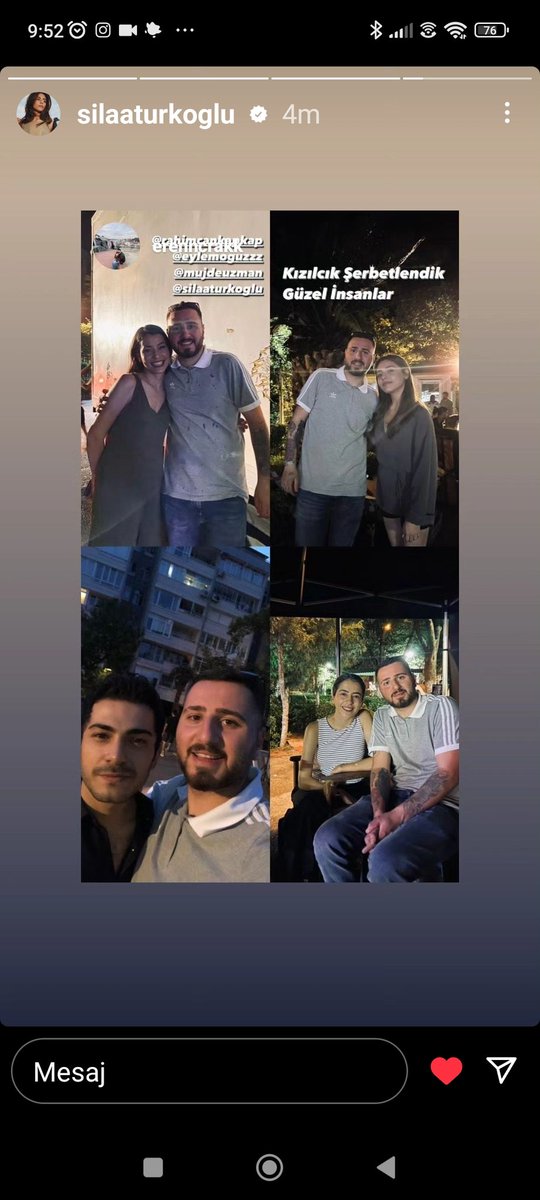 IGstory:
#SılaTürkoğlu 🧿