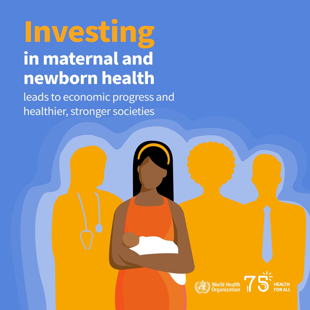 PMNCH's tweet photo. Last week, countries have passed a critical Resolution at the World Health Assembly. It takes ALL partners to lead, invest &amp; deliver on the commitments for better health and wellbeing for women, newborns and children.

Read more:
https://t.co/wHka80kmVy

@WHO #WHA77 #HealthForAll https://t.co/3SFDI1Iobc