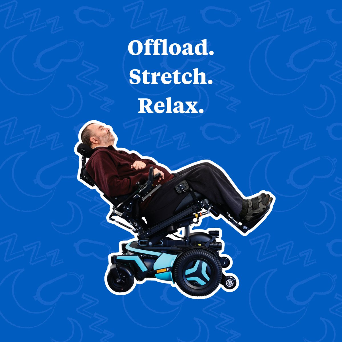 PermobilGlobal's tweet image. 😴🛏️ The power tilt, recline, and elevating leg support functions of our F- and M-series power wheelchairs allows you to flex and stretch your muscles and joints, offload pressure from areas and enjoy a nice, well-deserved nap – wherever you go!

#Permobil #PowerFunctions