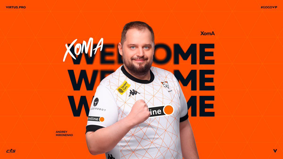 Please join us in welcoming <a href="/Xomacsgo/">Xoma_</a>, our new CS2 roster coach.  Andrey will start working with the team on June 17th.