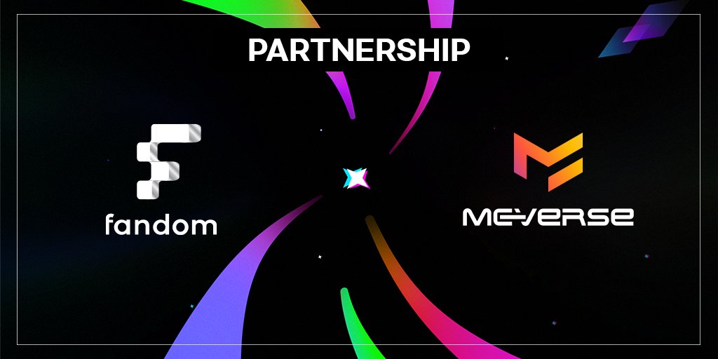 FANDOM is excited to partner with <a href="/MEVerseOfficial/">MEVerse</a>, a leading layer-1 mainnet. 

Together, we'll lead to the way to a FANtastic Web 3.0 era.

🎉Join the Partenrship Galxe Event🎉
app.galxe.com/quest/FANDOMST…

🎁Rewards🎁

1. FANDOM 10,000 $CRTR
2. MEVerse 100,000 $MEV

🏆100 Winners: