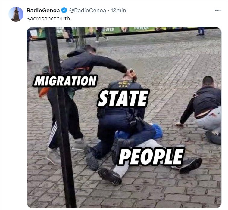 DrStrangeisback's tweet photo. @antiprogrecom Hizo mal su trabajo y eso trae consecuencias, no identificó el peligro y detuvo a quien no lo era, igual por cierto lavado de cerebro sobre quienes son los malos por parte de los políticos.

Su compañero actuó rápido pero no pudo repeler esa agresión.

Espero que aprendan.
D.E.P. https://t.co/lB9qEeytvb