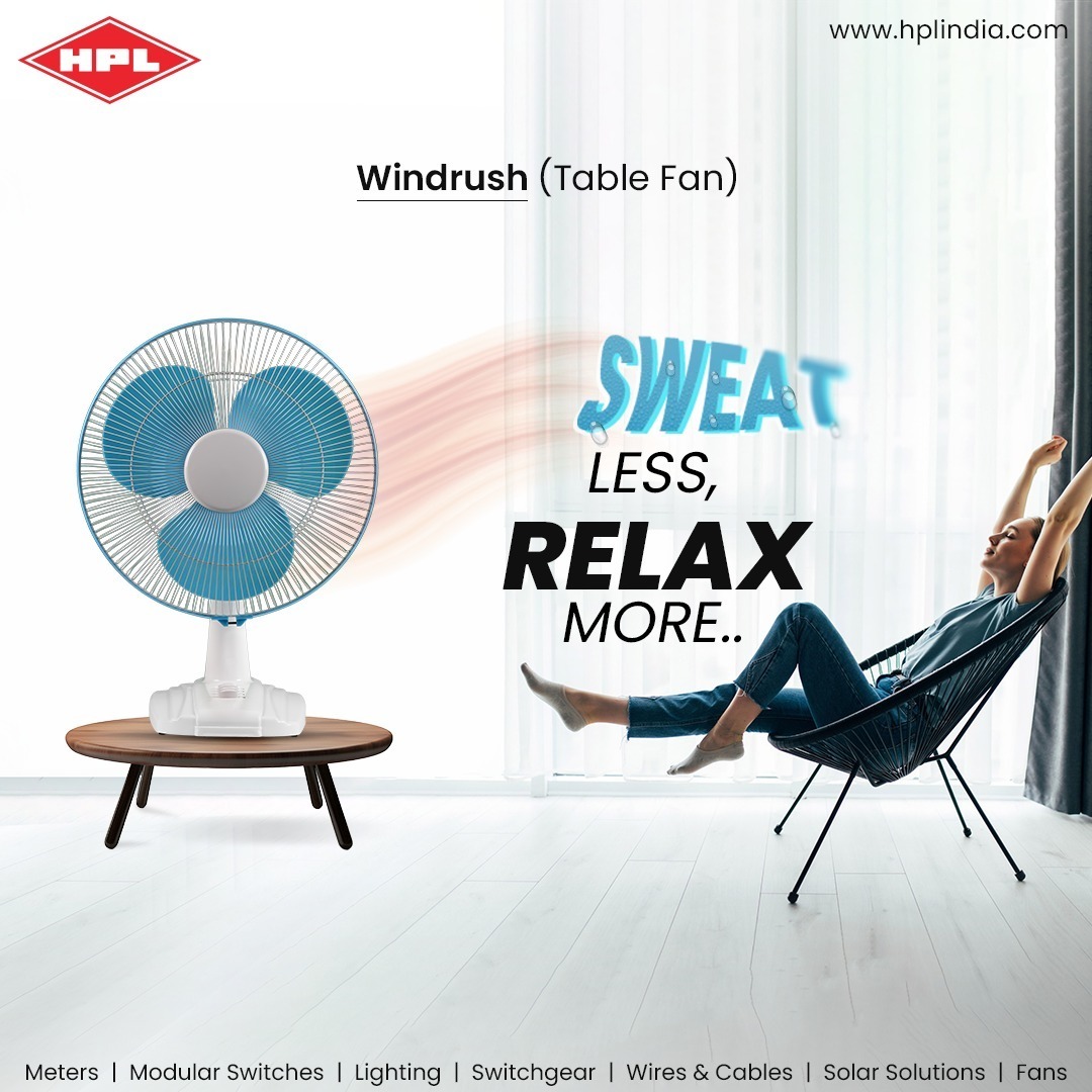 HPL_Official's tweet image. Don&apos;t let the heat melt your cool!🧊

Chill out with WINDRUSH TABLE FAN 

#BeatTheHeat #RelaxationMode #TABLEFANS #HPLFANS #HPLindia #hplproducts