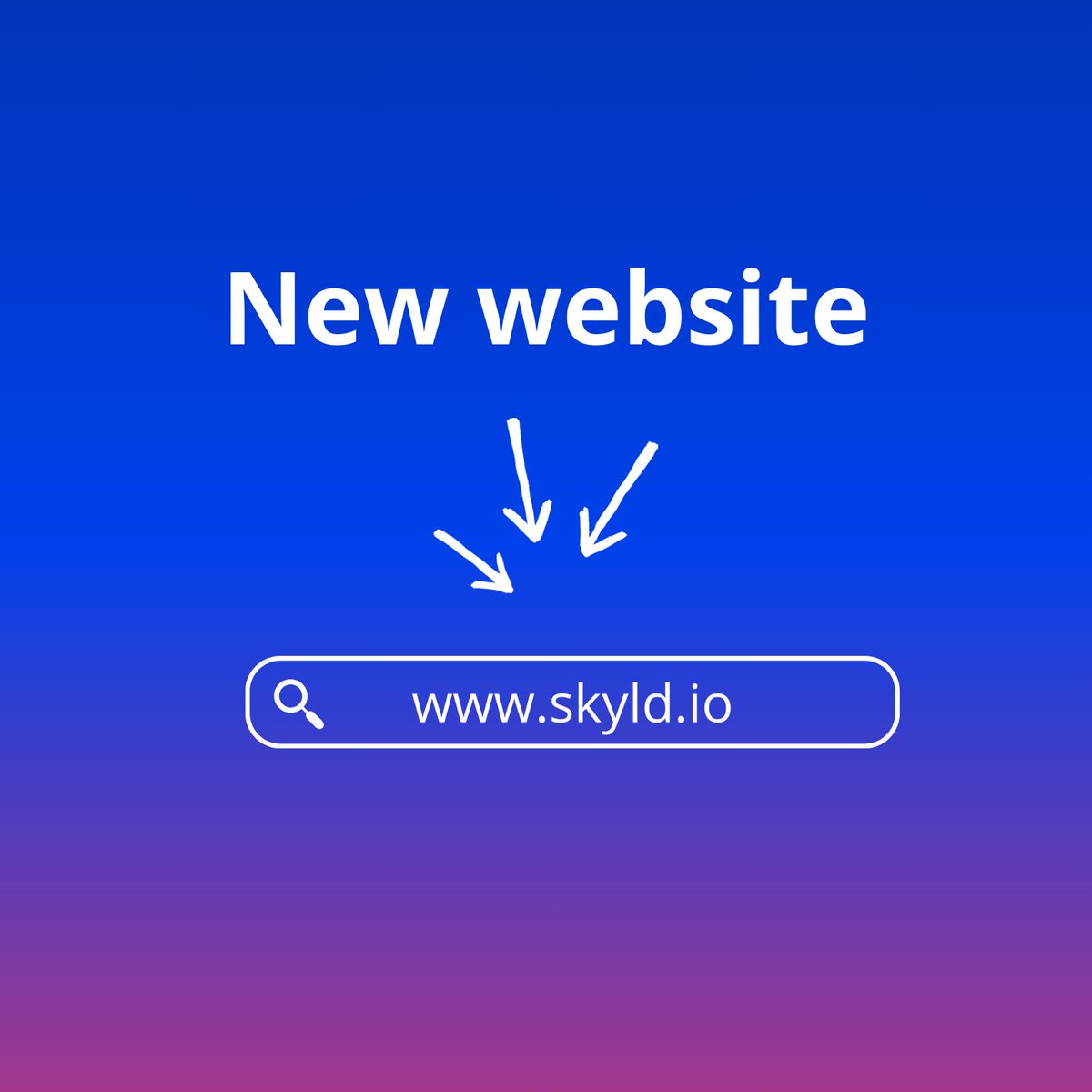 Our brand new website is live 🎉

We are so excited to share this site, as we feel it really shows who we are !💡
→ Skyld.io

Be sure to check out the about us video, you don’t want to miss that!!

#SkyldAI #ArtificialIntelligence #Website
