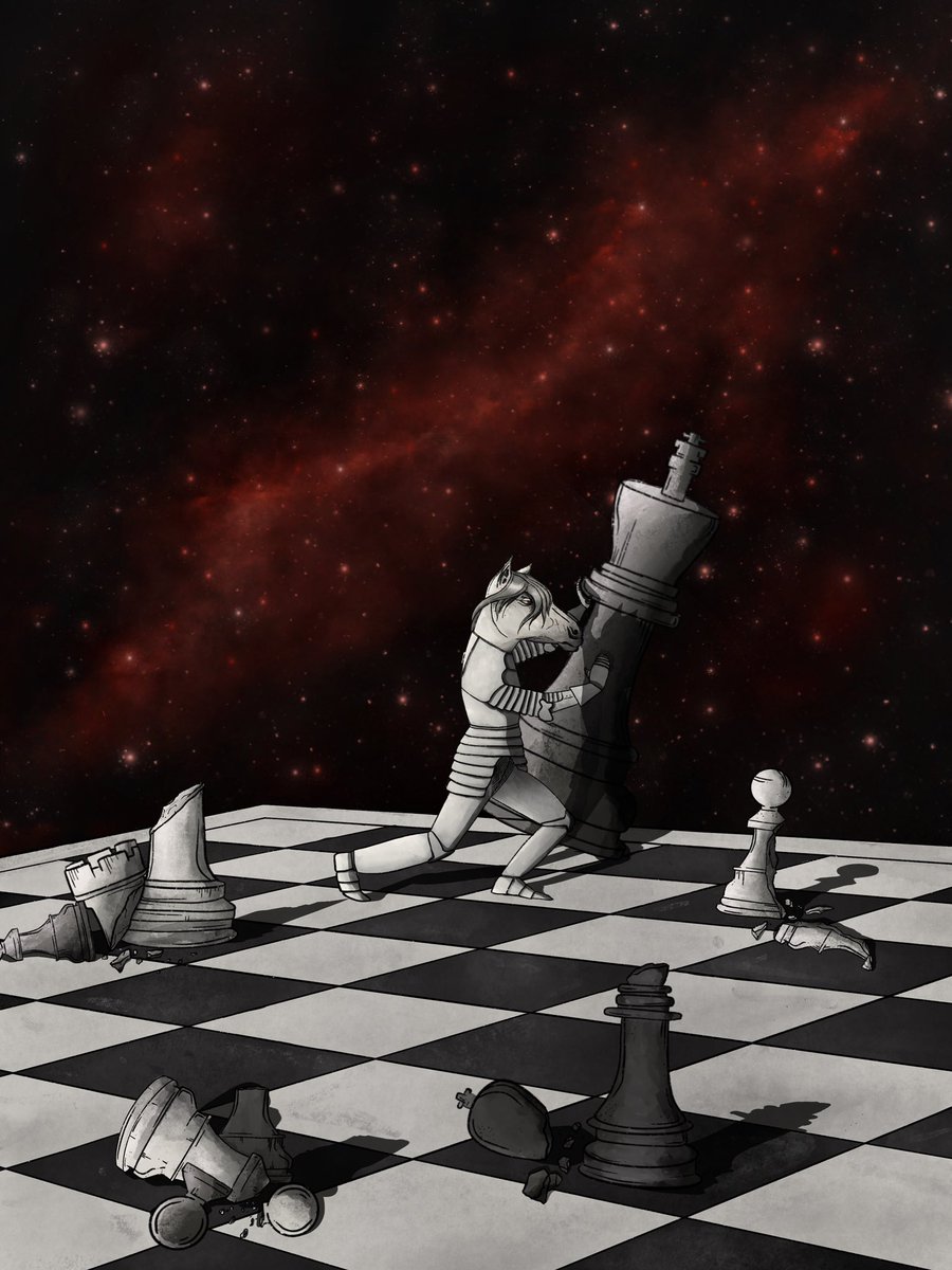Cletelcharnal's tweet photo. GM! 

Check my works still available on Exchange Art! Link below! 

“Defined by Art” 🖌️
9/10 remaining at .2 SOL

“My Turn” ♟️
3/5 remaining at .5 SOL https://t.co/zlyhTXlEyO