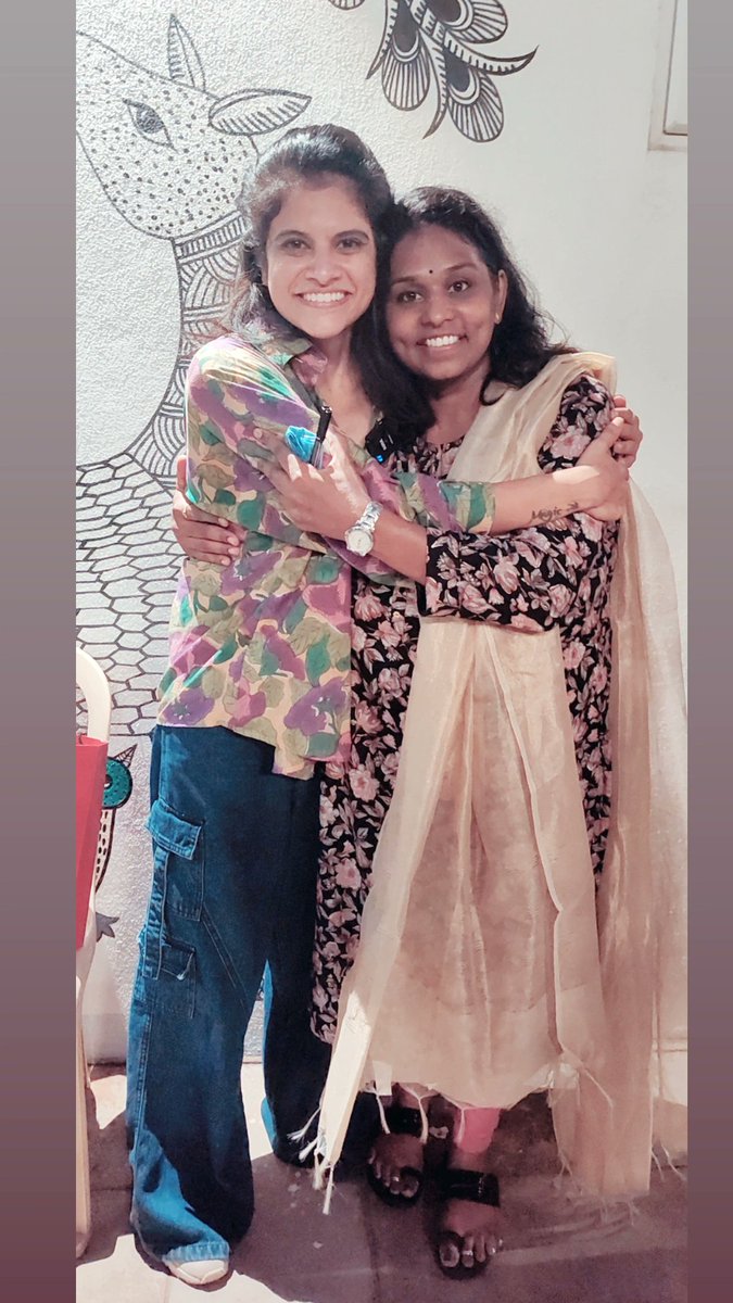 sreelakshmi86's tweet image. Whatta day it was, 01-06-2024 this day will always be a special day in my life,my biggest dream came true. I finally met my inspiration! Who is more than, what I have imagined. Never seen such a loving, down-to-earth person like u Maya.
#HugeRespectMyHero🫡
#LoveyouForever♾️❤️