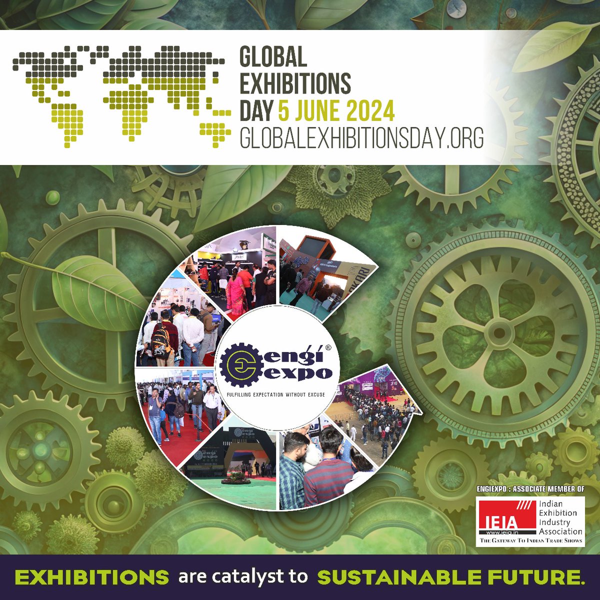 ENGIEXPO INDUSTRIAL EXHIBITION (@engiexpoe) on Twitter photo 🌟 Ready to be inspired by the best in global engineering? 🌍✨
Join us at the ENGIEXPO 9th Global Exhibitions Day on Wednesday, 5 June 2024! 🗓️🔧
Celebrate innovation, technology, and the future of engineering with us. 🎉🚀
<a href="/IEIA_sec/">IEIA - Indian Exhibition Industry Association</a>
#ENGIEXPO #GEDIndia 🌟 Ready to be inspired by the best in global engineering? 🌍✨
Join us at the ENGIEXPO 9th Global Exhibitions Day on Wednesday, 5 June 2024! 🗓️🔧
Celebrate innovation, technology, and the future of engineering with us. 🎉🚀
<a href="/IEIA_sec/">IEIA - Indian Exhibition Industry Association</a>
#ENGIEXPO #GEDIndia