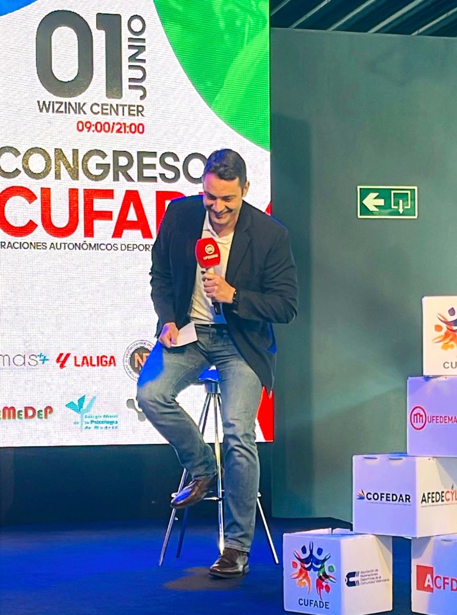 manelvalcarce's tweet photo. 👏 Muchas gracias a CUFADE por la confianza y oportunidad de hablar sobre Marketing para las Federaciones Deportivas en su III Congreso nacional 2024 😉💪

#deporte #federaciones #CUFADE #marketing #marketingdeportivo #gestiondeportiva #sportmanagement https://t.co/wMGcvk9LCk