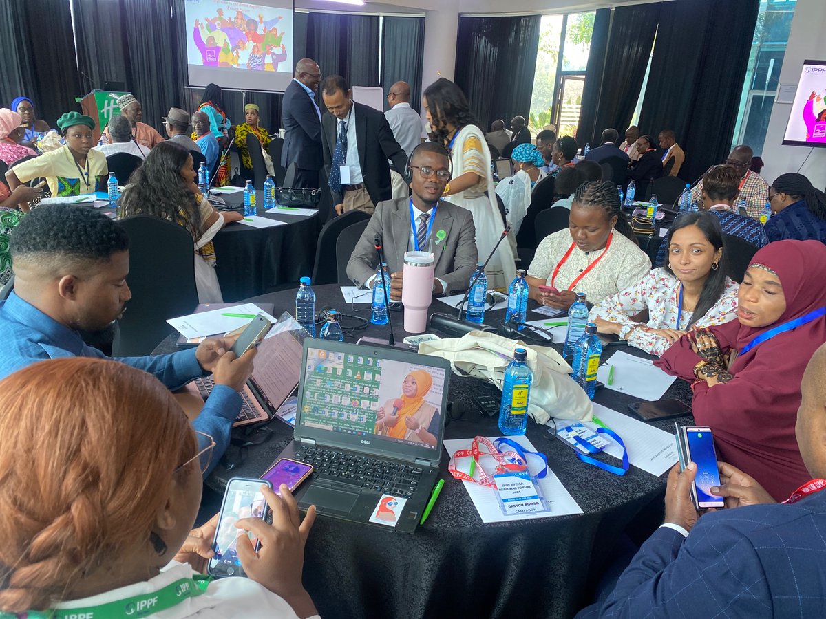 BanguraBuya's tweet photo. What a very good Monday morning with these great people of our beloved continent of Africa. Super stars everywhere 🥰🥰 Karibu IPPF 😍

@ippf  through @IPPFAR  Africa Region  kick starts the Regional &amp; Youth Forum here in Kenya. 🇰🇪 https://t.co/3NeAmpBtWe